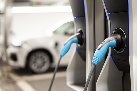 Infrastructure de recharge électrique dans les objets loués